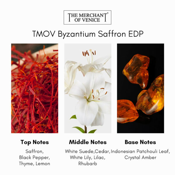 The Merchant of Venice Byzantium Saffron Eau de Parfum - Image 4