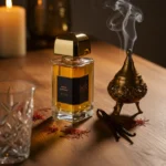 Bdk Parfums Amere Safran fragrance bottle with incense and saffron notes.