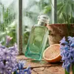 Hermès Un Jardin Sur Le Nil fragrance bottle with fresh citrus and floral accents.