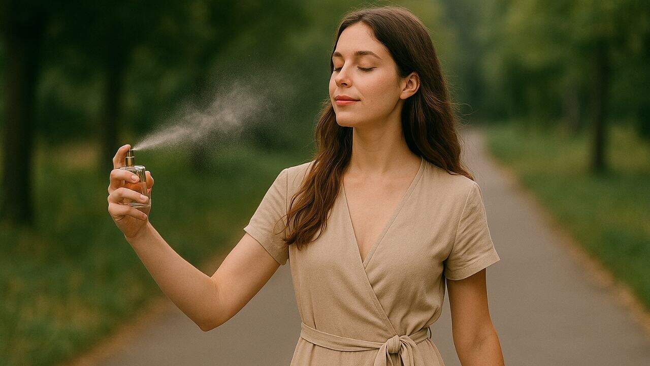 How to Spray and How to Wear Perfume X The Air Spray Method