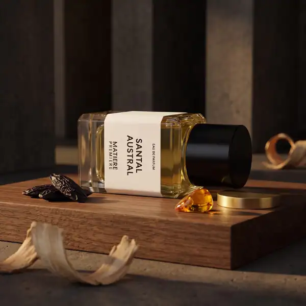 Santal Austral Eau de Parfum by Matiere Premiere - Luxury Fragrance Bottle.