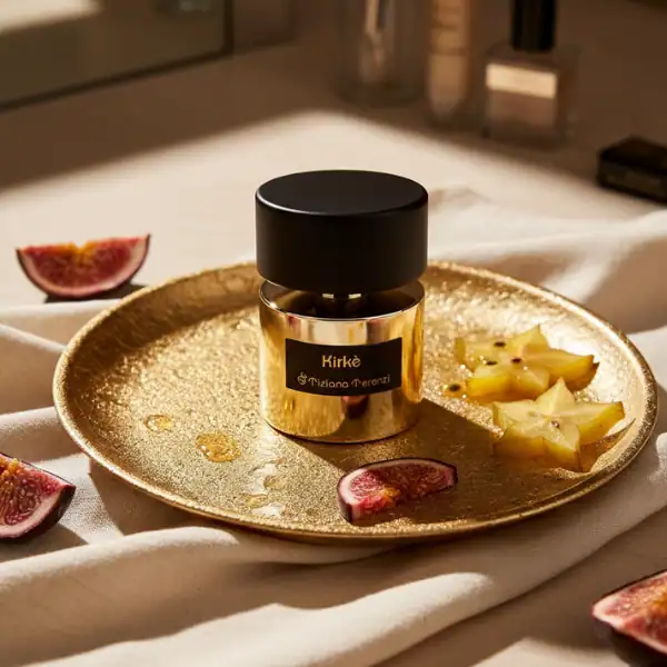 Kirké by Tiziana Terenzi, a high-end perfume in a sleek jar, perfect for luxury scent collection.