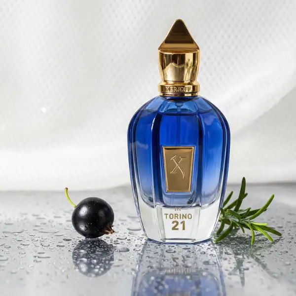 Alwa. Torino 21 perfume bottle, a sophisticated luxury fragrance for discerning clients.