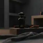 WIDIAN fragrance bottle on a textured surface with cinnamon sticks.