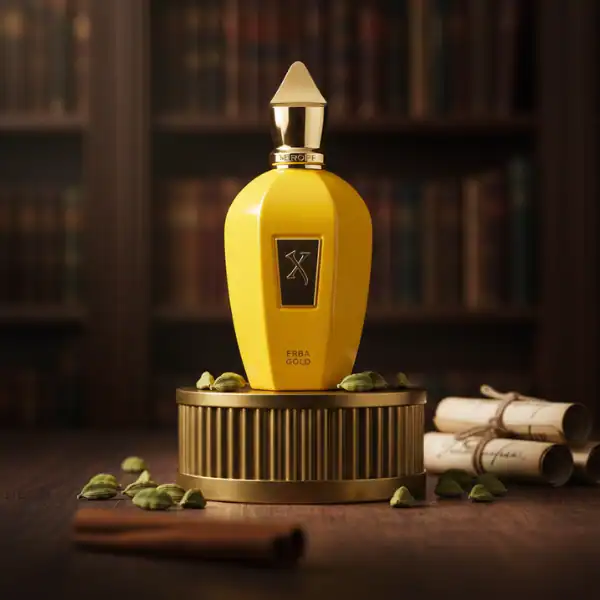 FREBA GOLD fragrance bottle from Alwa.