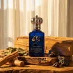 Clive Christian Addictive Arts fragrance bottle with crown cap.