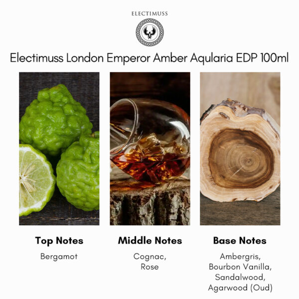 Electimuss London Emperor Amber Aquilaria Extrait de Parfum - Image 5