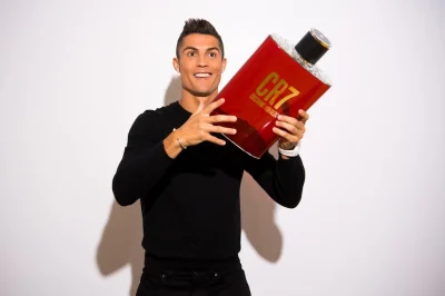 Cristiano Ronaldo smells like CR7 fragrances