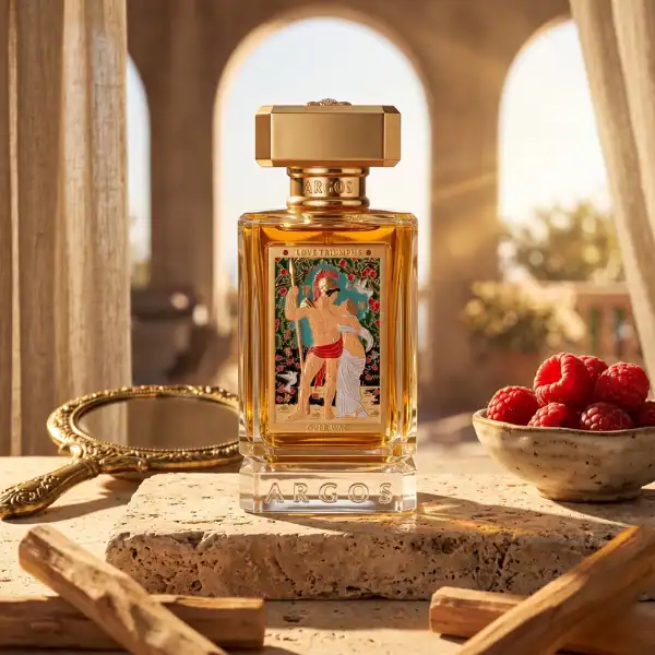 Argos Fragrances Love Triumphs Over War Eau de Parfum - Luxury Perfume Bottle.