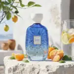 Atelier Riviera Sunrise fragrance by Des Ors, a luxurious perfume bottle.