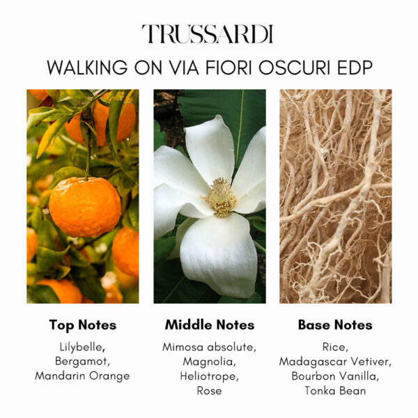 Trussardi Walking on Via Fiori Oscuri Eau de Parfum - Image 4