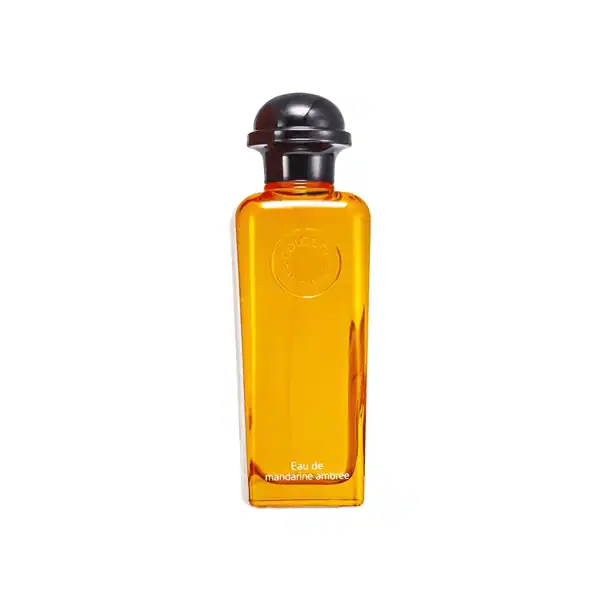 Hermès Eau De Mandarine Ambrée fragrance bottle.