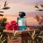 BDK Villa Neroli fragrance bottle with pink roses, perfect for luxury perfume lovers.