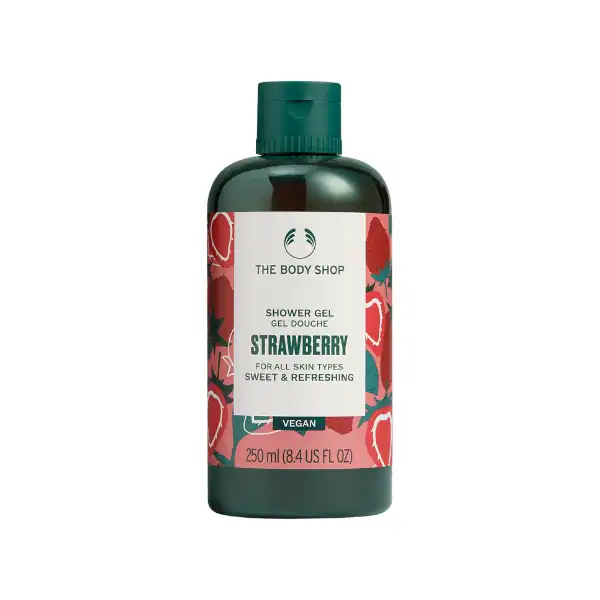 The Body Shop Strawberry Shower Gel - A luxurious body wash available at Beautinow.