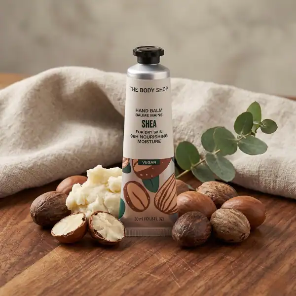 The Body Shop Shea Hand Balm - A premium hand care product available at Beautinow.