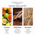 Rosendo Mateu #8 EDP - A premium fragrance available at Beautinow.