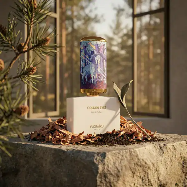 Floraiku Golden Eyes Eau de Parfum - A luxurious niche fragrance from Floraiku, available at Beautin.