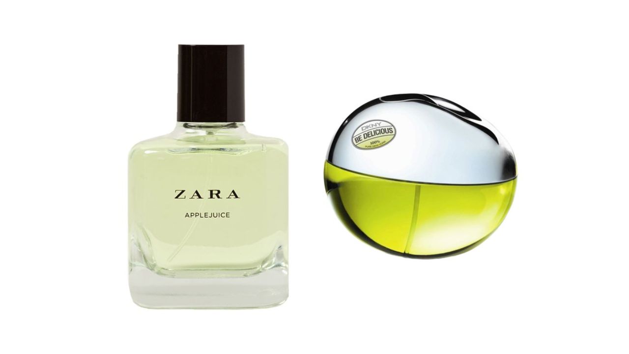 Zara Apple Juice X DKNY Be Delicious Dupe