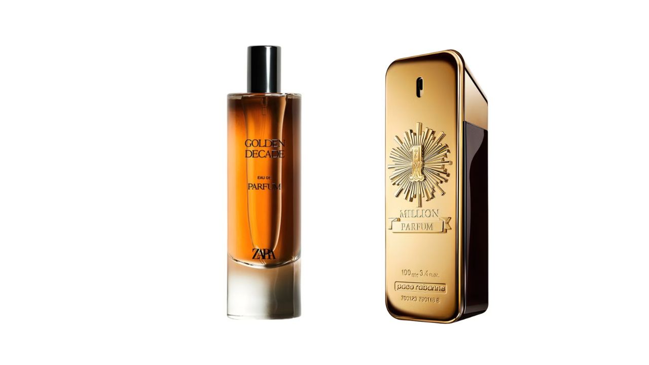 Zara Golden Decade X Paco Rabanne 1 Million Dupe