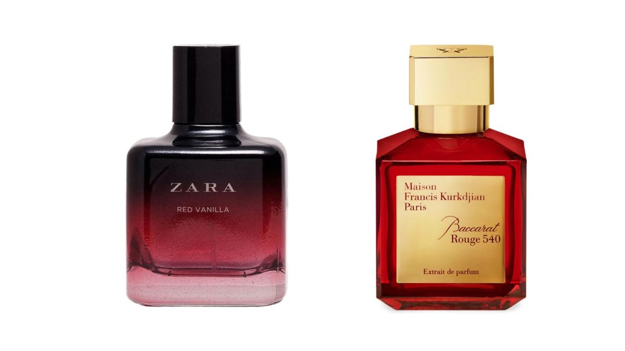 Zara Red Vanilla X The Baccarat Rouge 540 Dupe