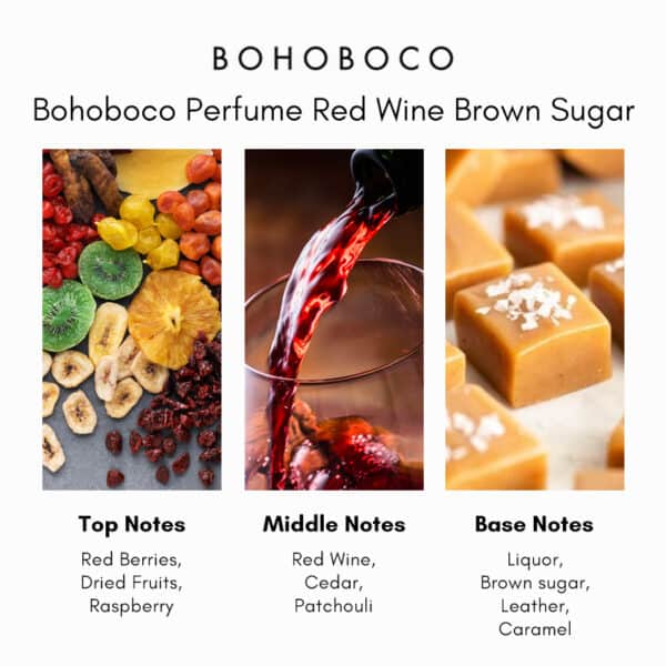 Bohoboco Perfume Red Wine Brown Sugar Eau de Parfum - Image 3