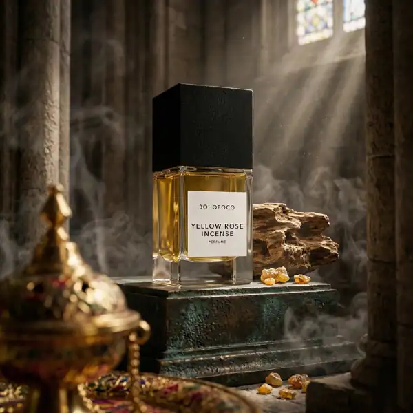 Bohoboco Yellow Rose Incense - A premium fragrance available at Beautinow.