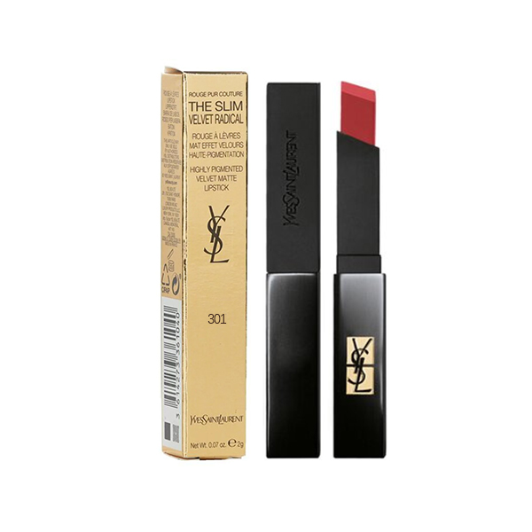 329.2 Yves Saint Laurent Rouge Pur Couture The Slim Velvet Radical Lipstick - Image 3