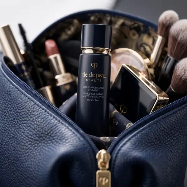 Clé de Peau Pore-Refining Mattifying Veil SPF 25 PA++ - A luxurious skincare primer available at Bea.
