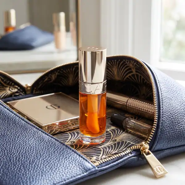 Clarins Lip Comfort Oil - A luxurious lip treatment available at Beautinow.
