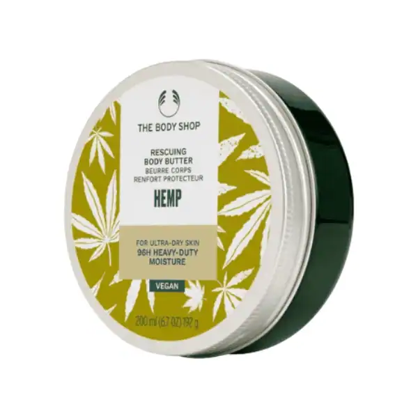 The Body Shop Hemp Body Butter - A premium nourishing body moisturizer available at Beautinow.