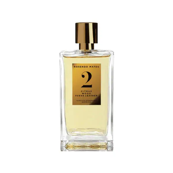 Rosendo Mateu Citrus Wood Suede Leather fragrance - A luxurious scent available at Beautinow.