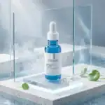 Hydra B5 Serum bottle with dropper, showcasing luxury skincare for hydration and skin renewal.