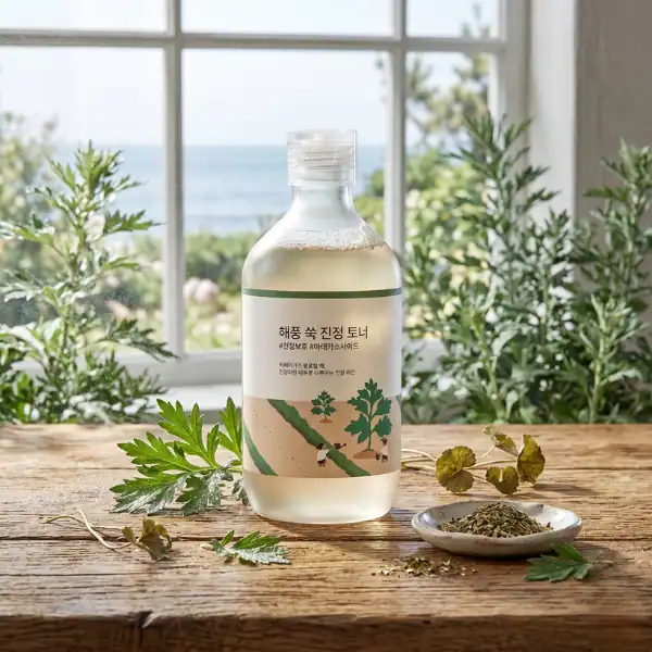 Refreshing herbal toner with natural ingredients for healthy skin.