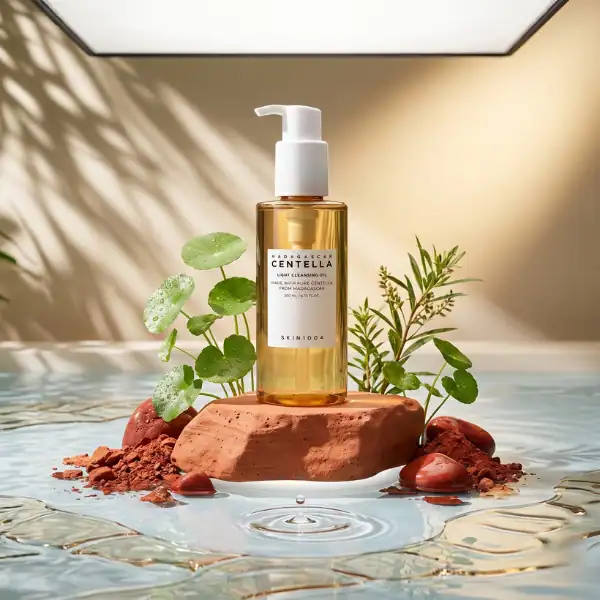 SKIN1004 Madagascar Centella Light Cleansing Oil - A gentle, nourishing cleansing oil available at B.