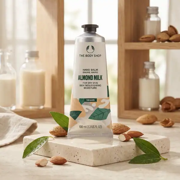 The Body Shop Almond Milk Hand Balm - A premium skincare product available at Beautinow.