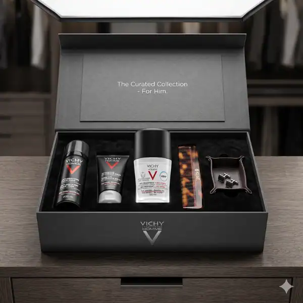 Vichy Anti-Marks Homme 48h Deodorant - A premium men's deodorant available at Beautinow.