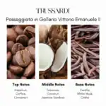 Hazelnut, coconut, jasmine sambac, vanilla, white musk, cedar.