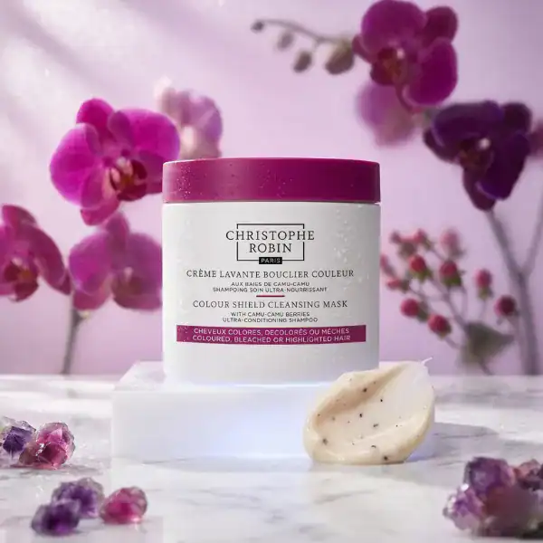 Christophe Robin Color Shield Cleansing Hair Mask - A premium hair care product available at Beautin.
