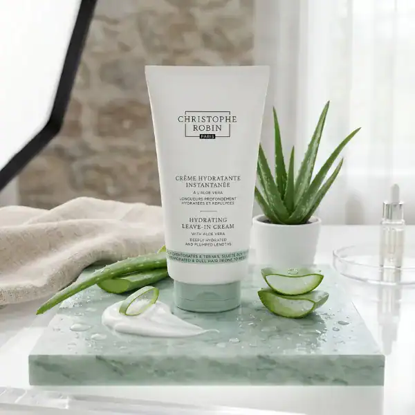Christophe Robin Hydrating Leave-in Hair Cream - A premium hair care product available at Beautinow.