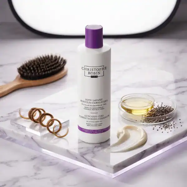 Christophe Robin Luscious Curl Conditioning Cleanser - A premium hair care product available at Beau.