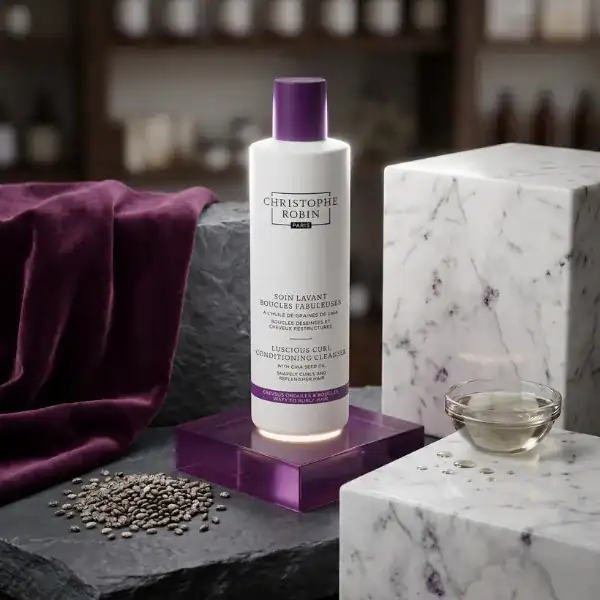 Christophe Robin Luscious Curl Conditioning Cleanser - A premium hair care product available at Beau.