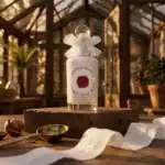 Benhaligon's Elizabethan Rose perfume bottle with elegant packaging, perfect for luxury scent lovers.