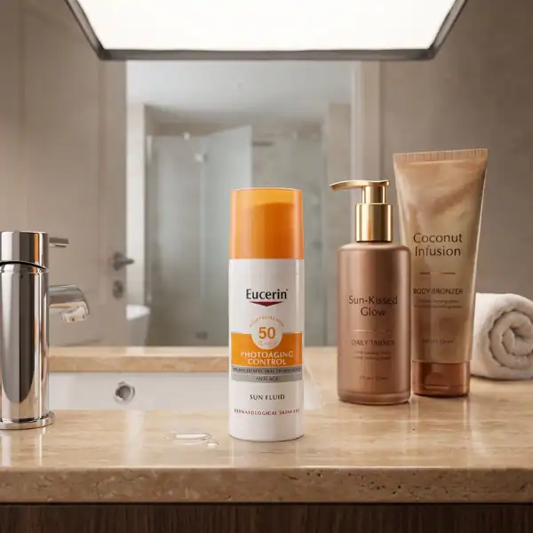 Eucerin Photoaging Control SPF 50 - A premium anti-aging sun fluid available at Beautinow.