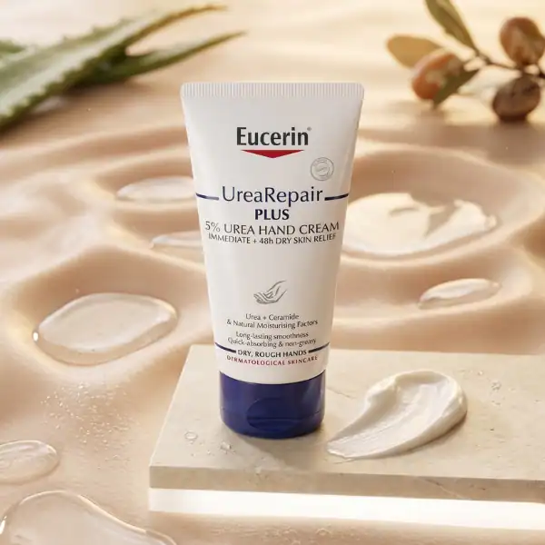 Eucerin UreaRepair PLUS 10% Urea Foot Cream - A premium skincare product available at Beautinow.