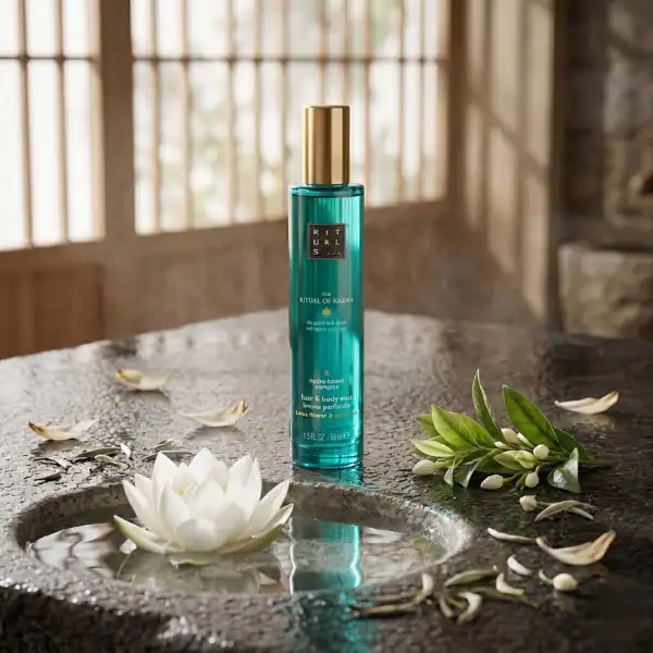 Rituals The Ritual of Karma Hair & Body Mist - A luxurious fragrance mist available at Beautinow.