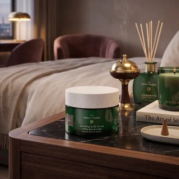 The Ritual of Jing Body Cream - A luxurious skincare product available at Beautinow.