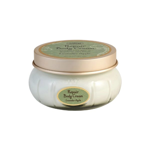 7290114048163 SABON REPAIR BODY CREAM JAR LAVENDER APPLE 200ML Sabon Repair Body Cream Lavender Apple - Image 1