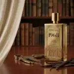 Rosendo Mateu 1968 Floral Origin Natural perfume bottle with elegant geometric design.