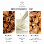 Atelier Des Ors Blue Madeleine EDP fragrance bottle, luxurious perfume for women and men.