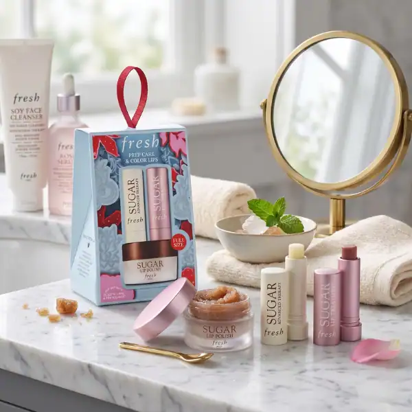 Fresh Lips Gift Set - A luxurious skincare collection available at Beautinow.